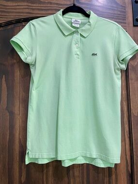 Lacoste Lime Green Women’s Polo Shirt